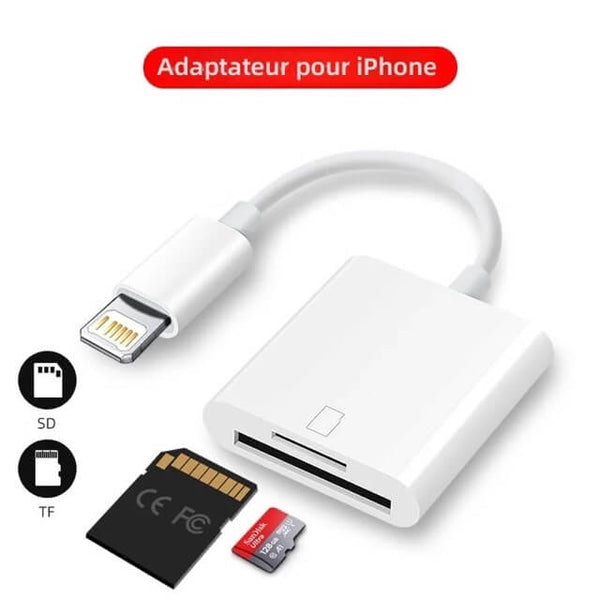 Adaptateur iPhone